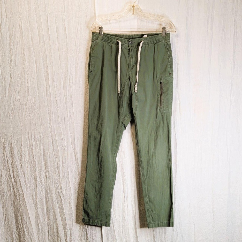 DuraTerra™ Vuori Mens Ripstop Climber Pant Large 32" x 30" Green Hiking Outdoors